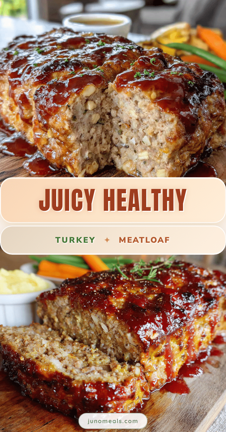 healthy ground turkey meatloaf with oat binder recipe