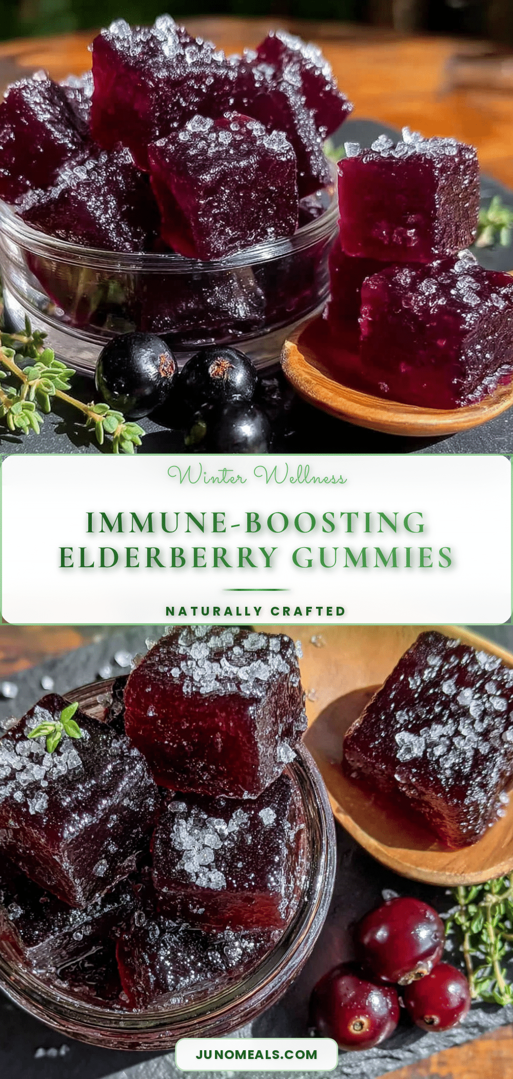 homemade elderberry gummies recipe