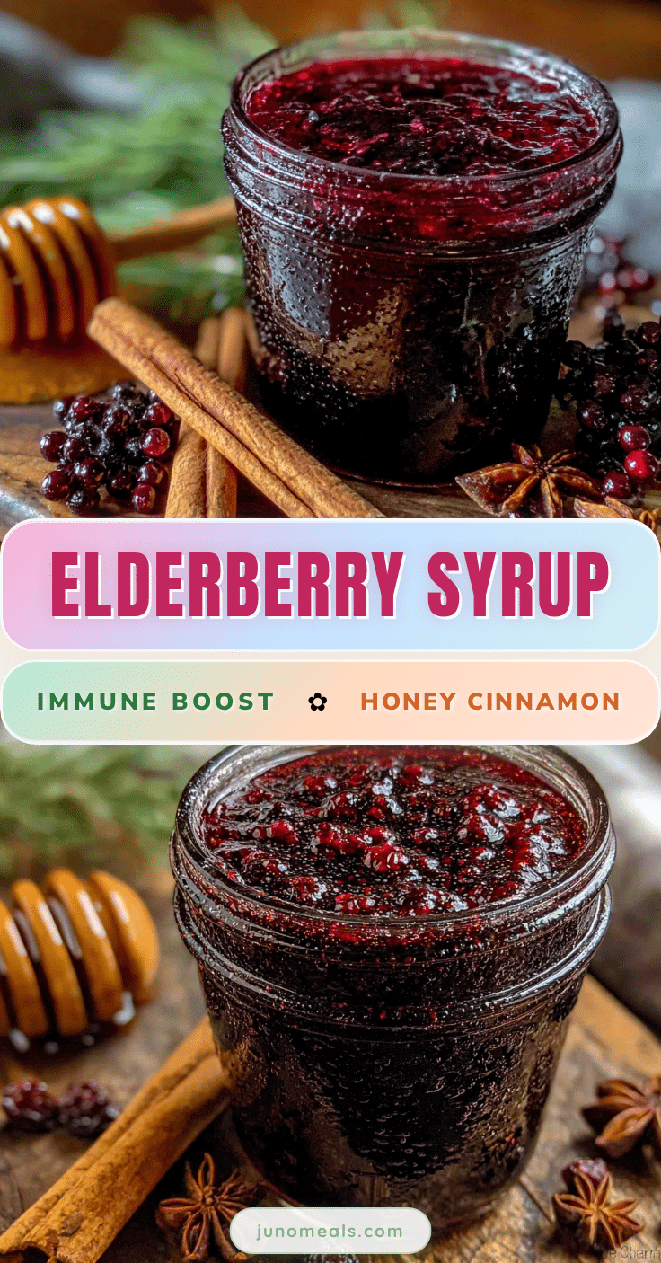 homemade elderberry syrup recipe