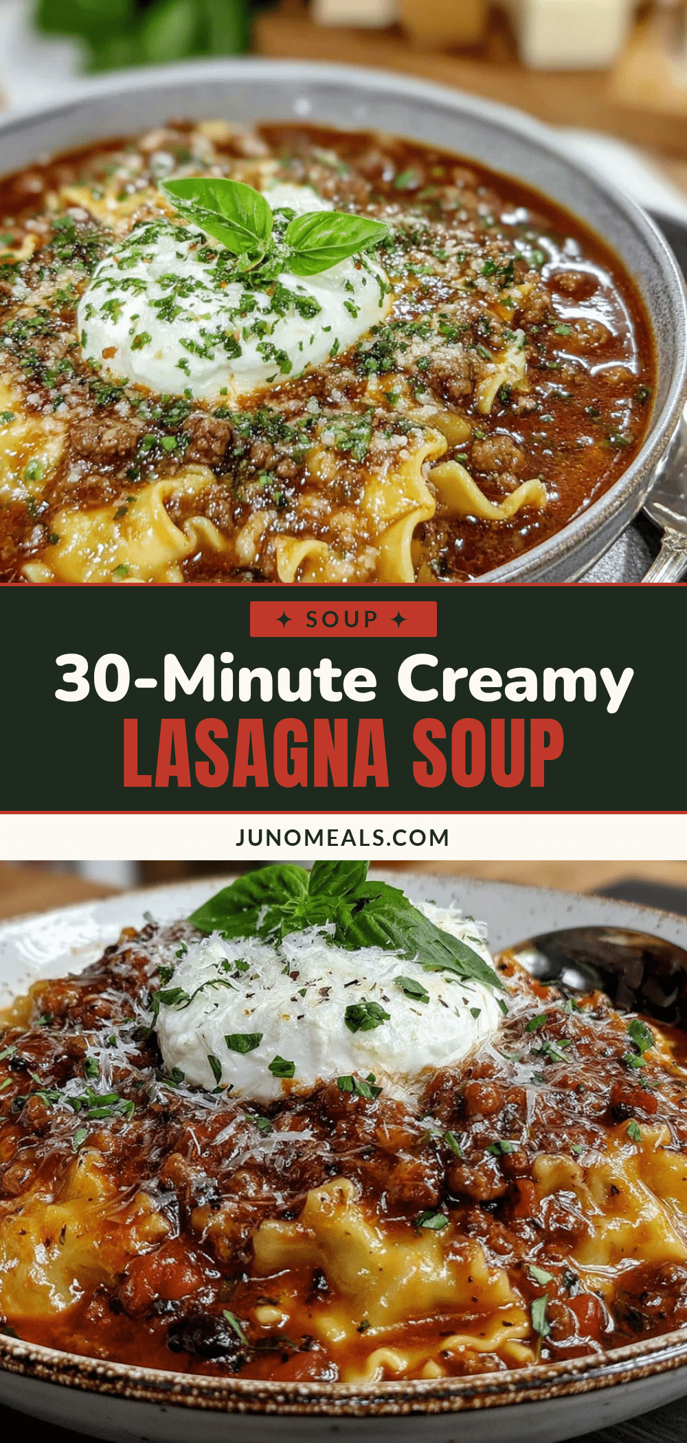 lasagna soup recipe