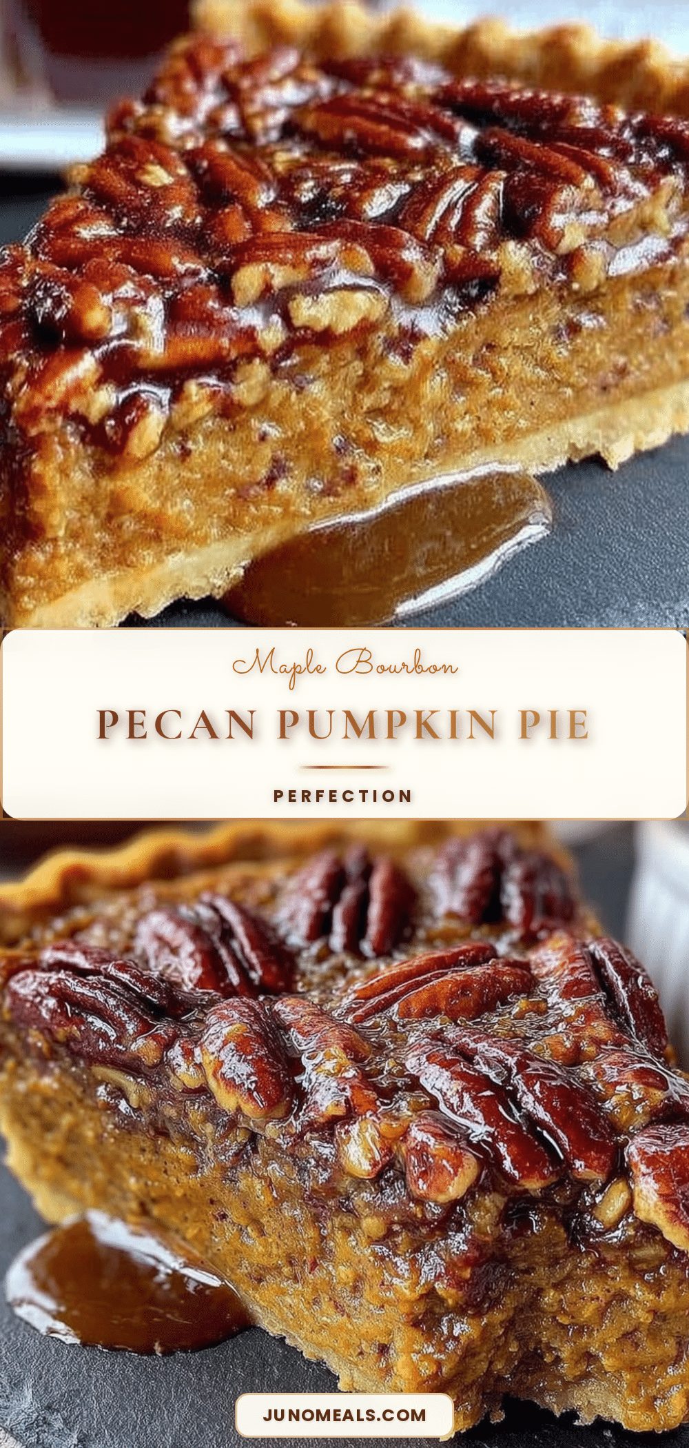 maple bourbon pecan pumpkin pie recipe
