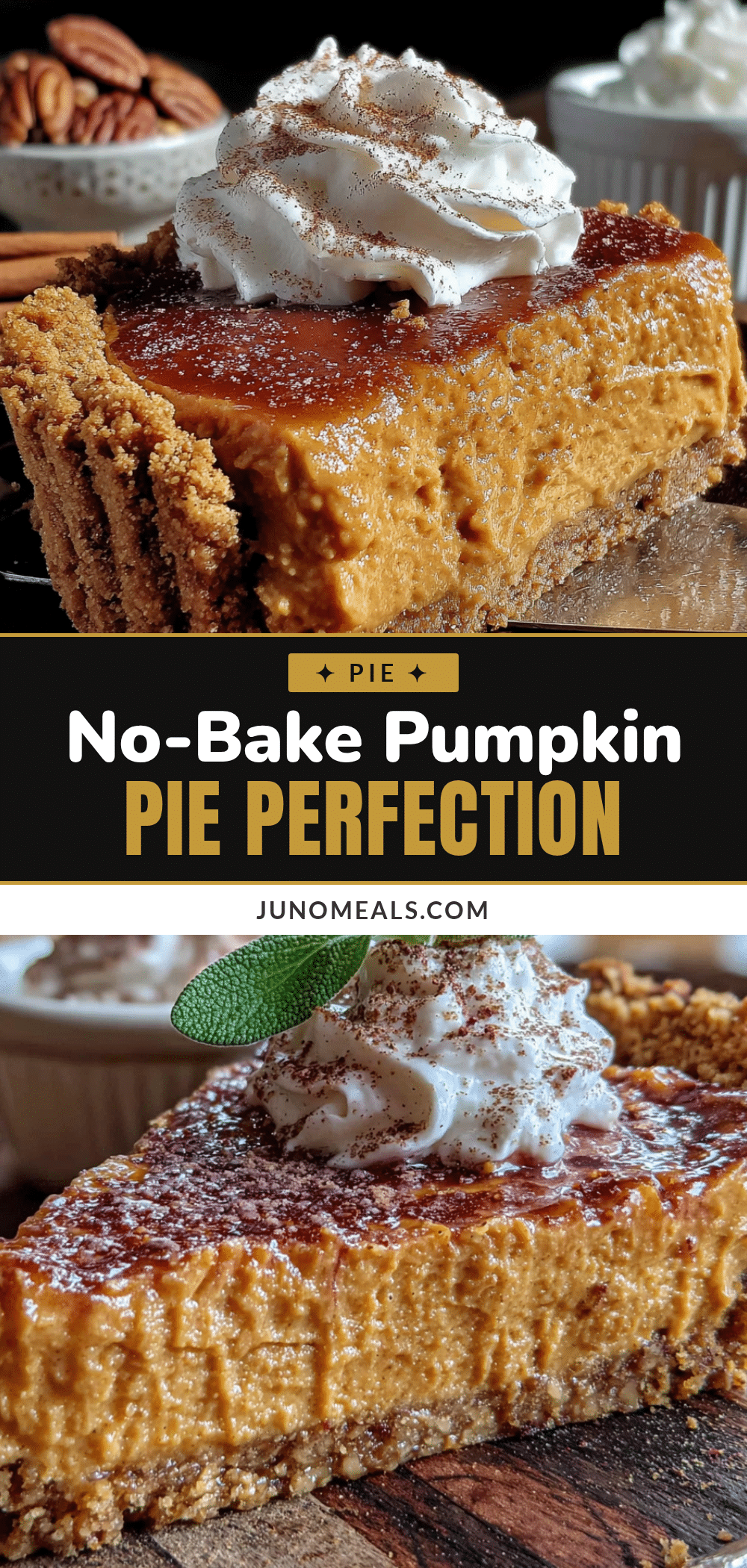 no-bake pumpkin pie recipe
