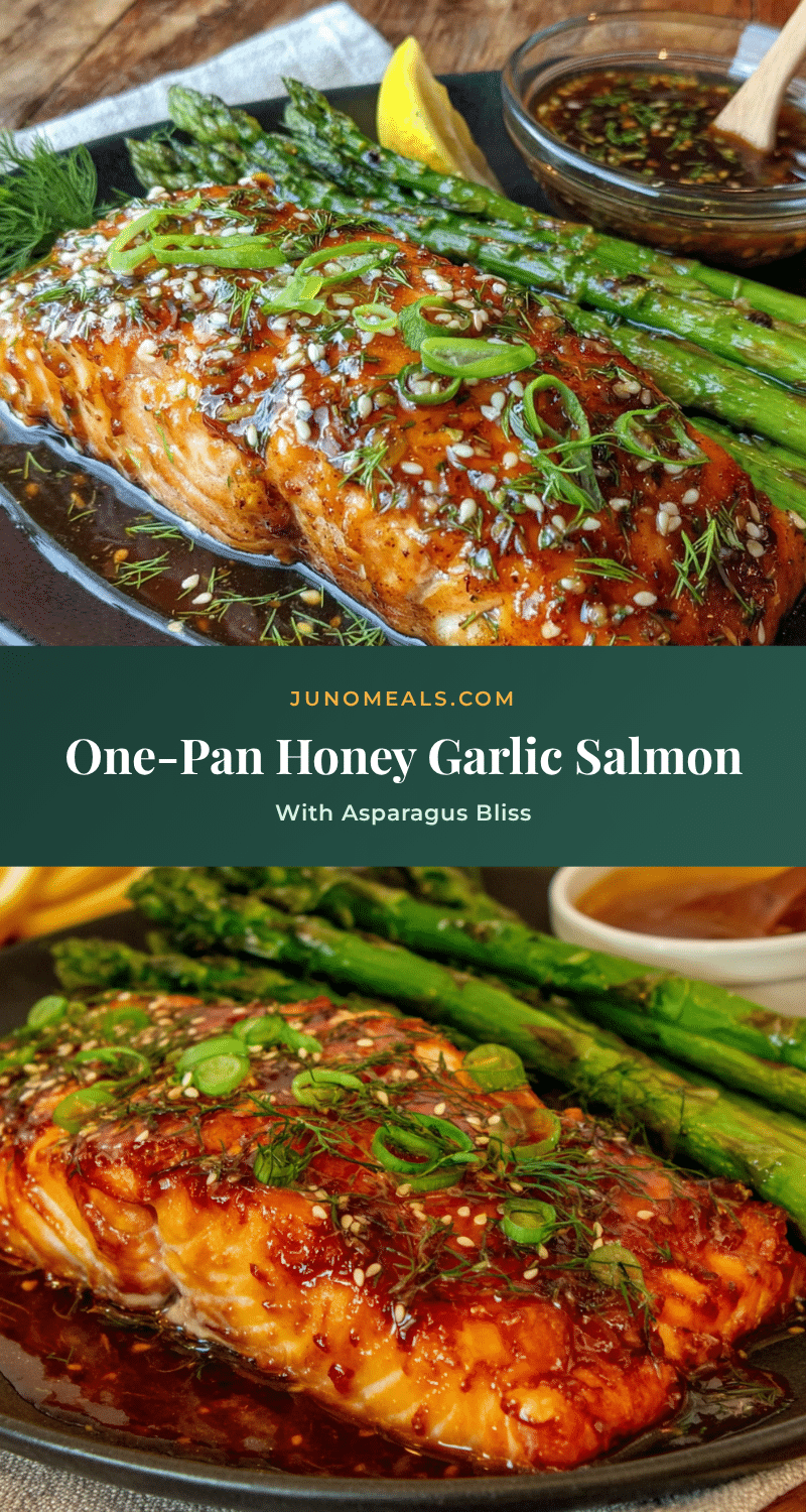 one pan honey garlic salmon recipe