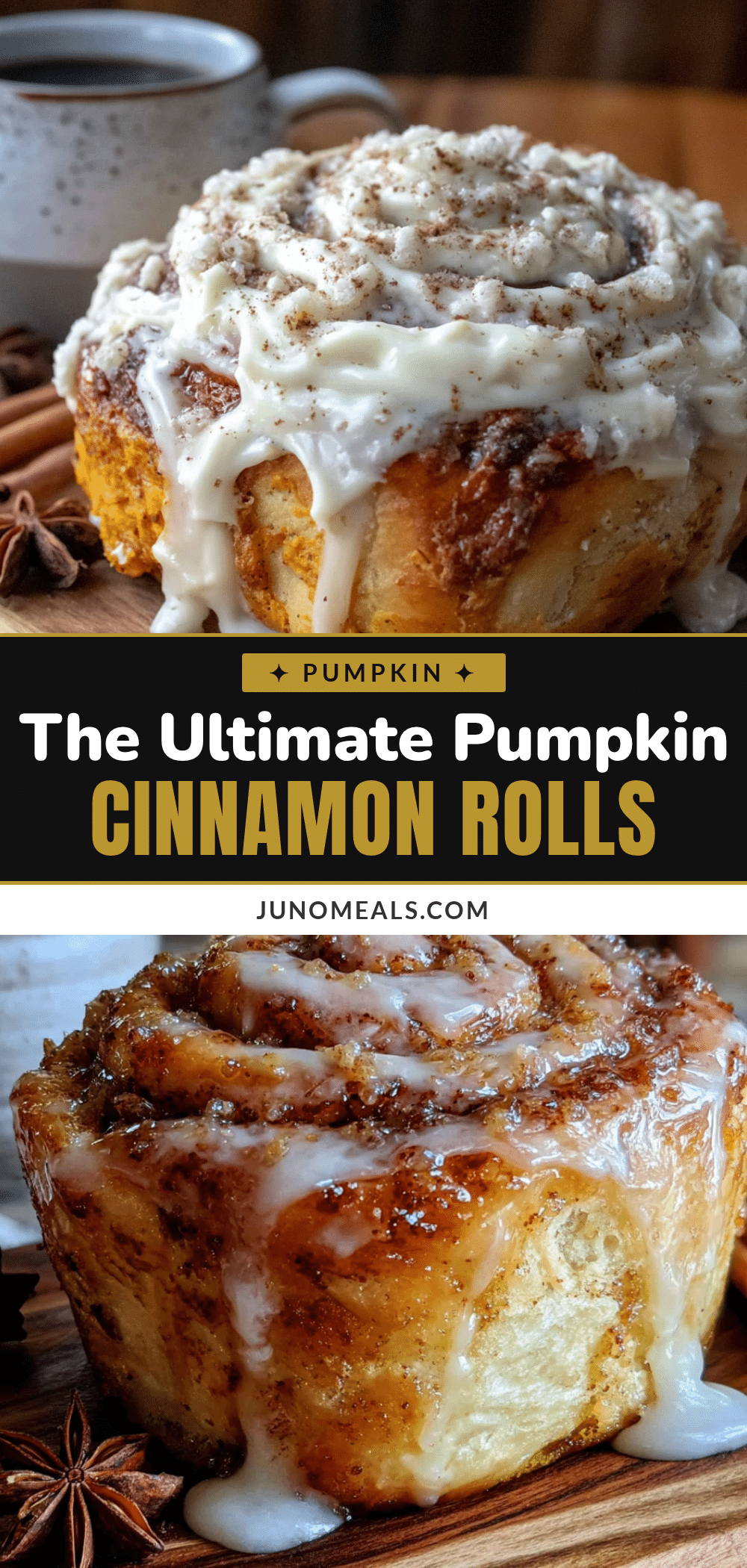 pumpkin cinnamon rolls recipe