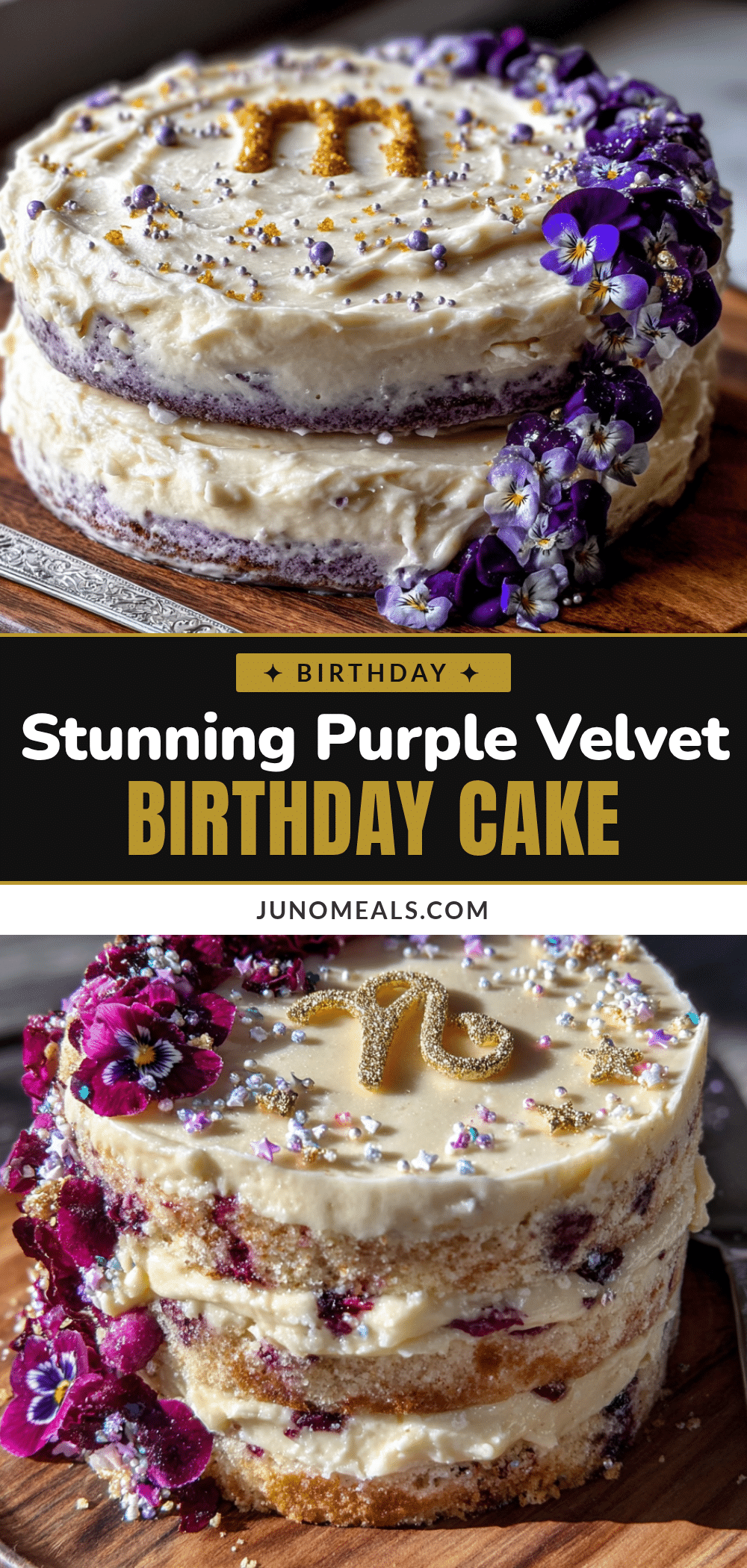 purple velvet birthday cake recipe