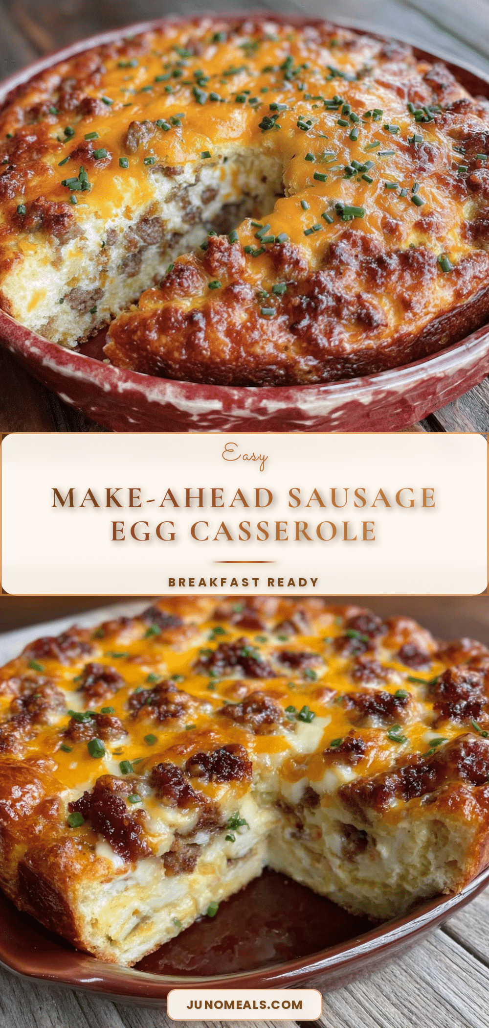 sausage and egg breakfast casserole recipe