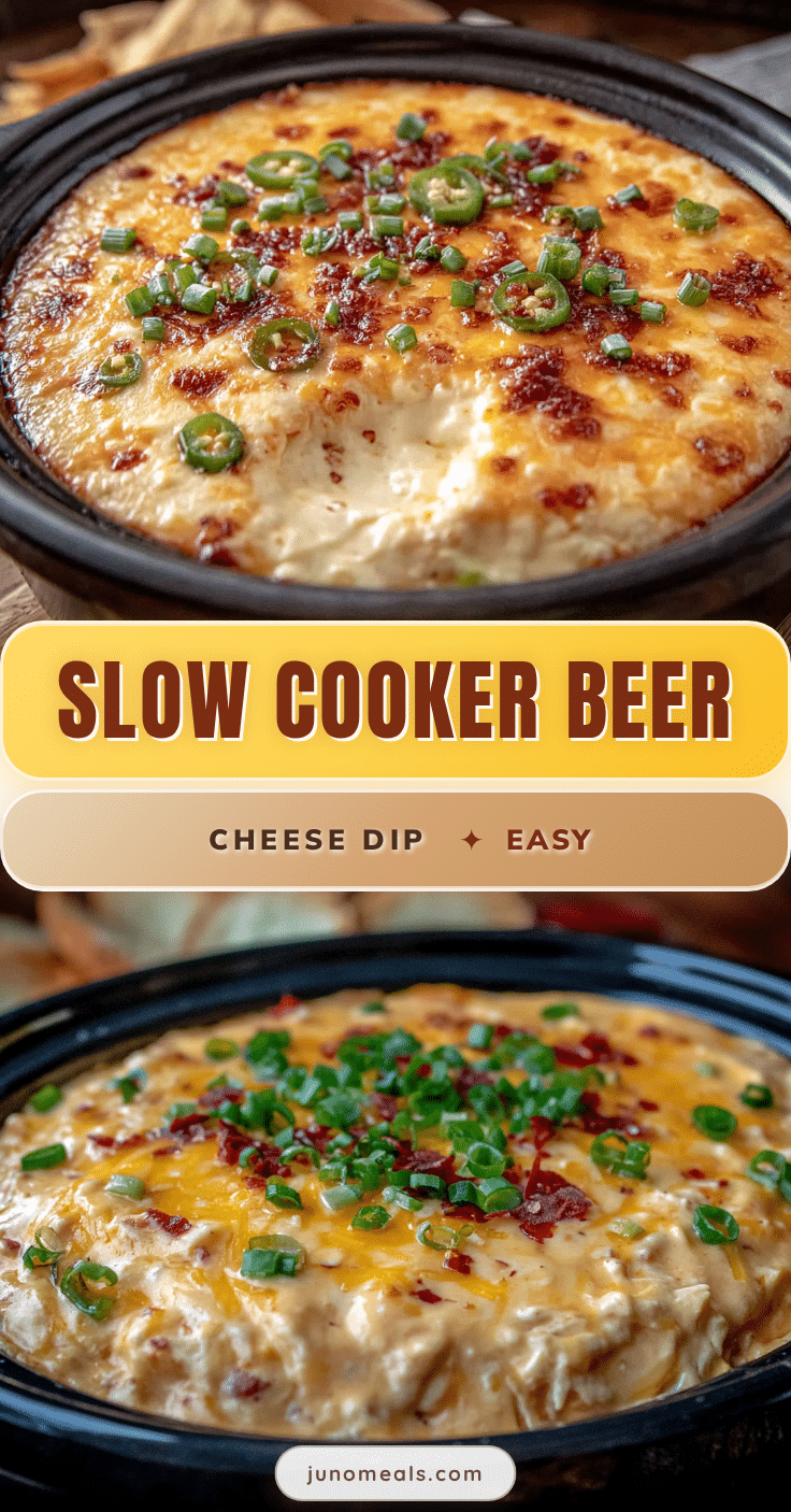 slow cooker beer cheese dip recipe