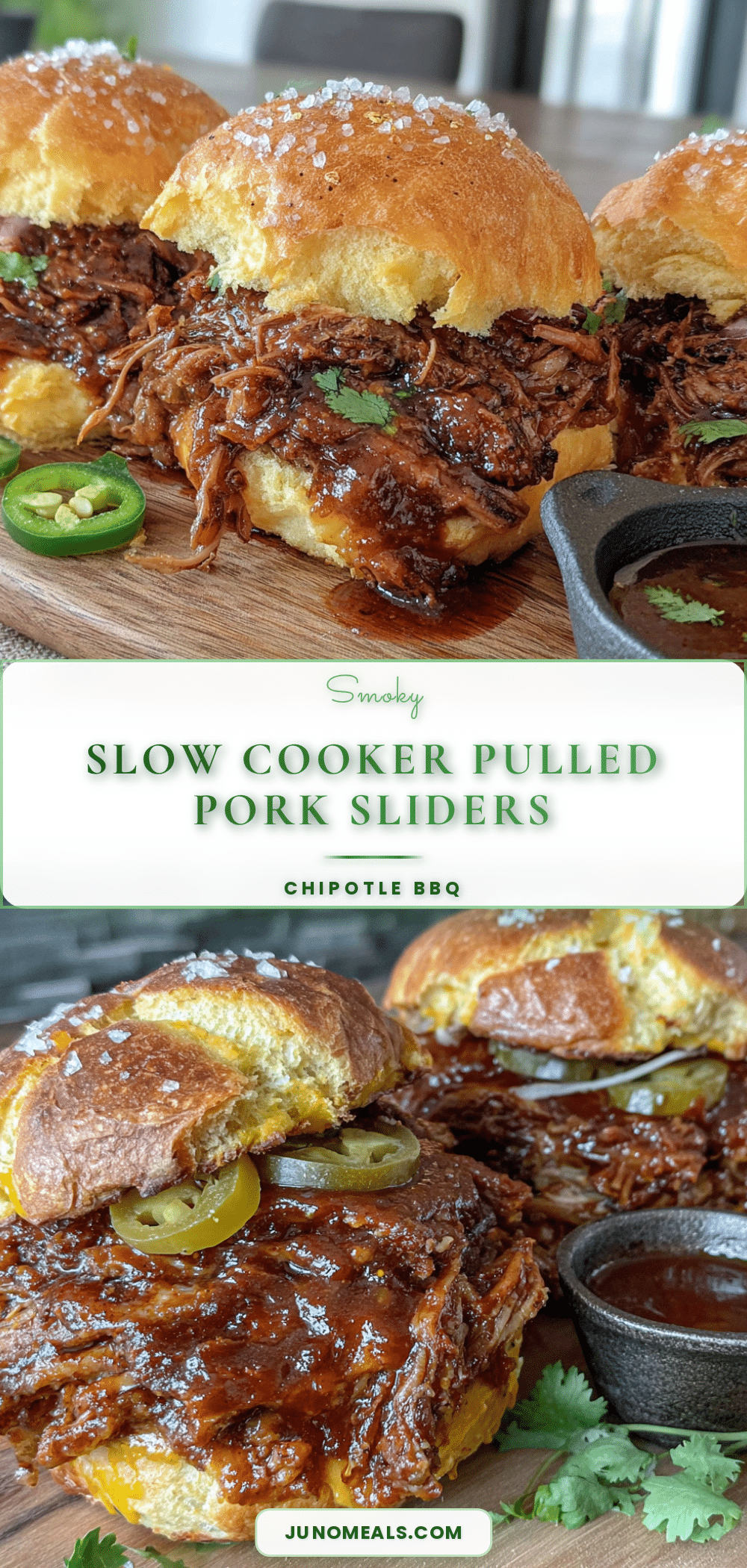 smoky chipotle pulled pork sliders recipe