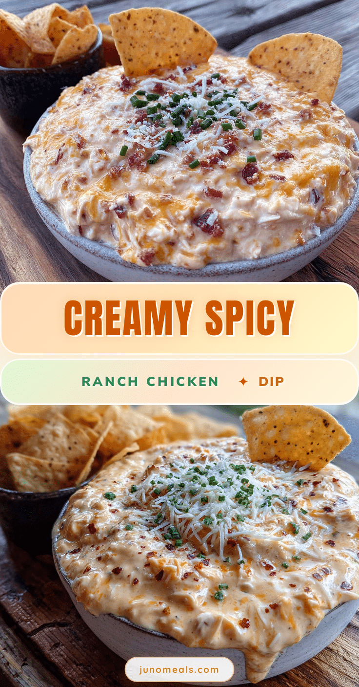 spicy ranch chicken dip recipe