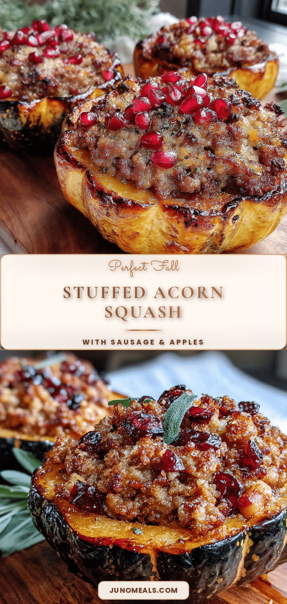 stuffed acorn squash recipe