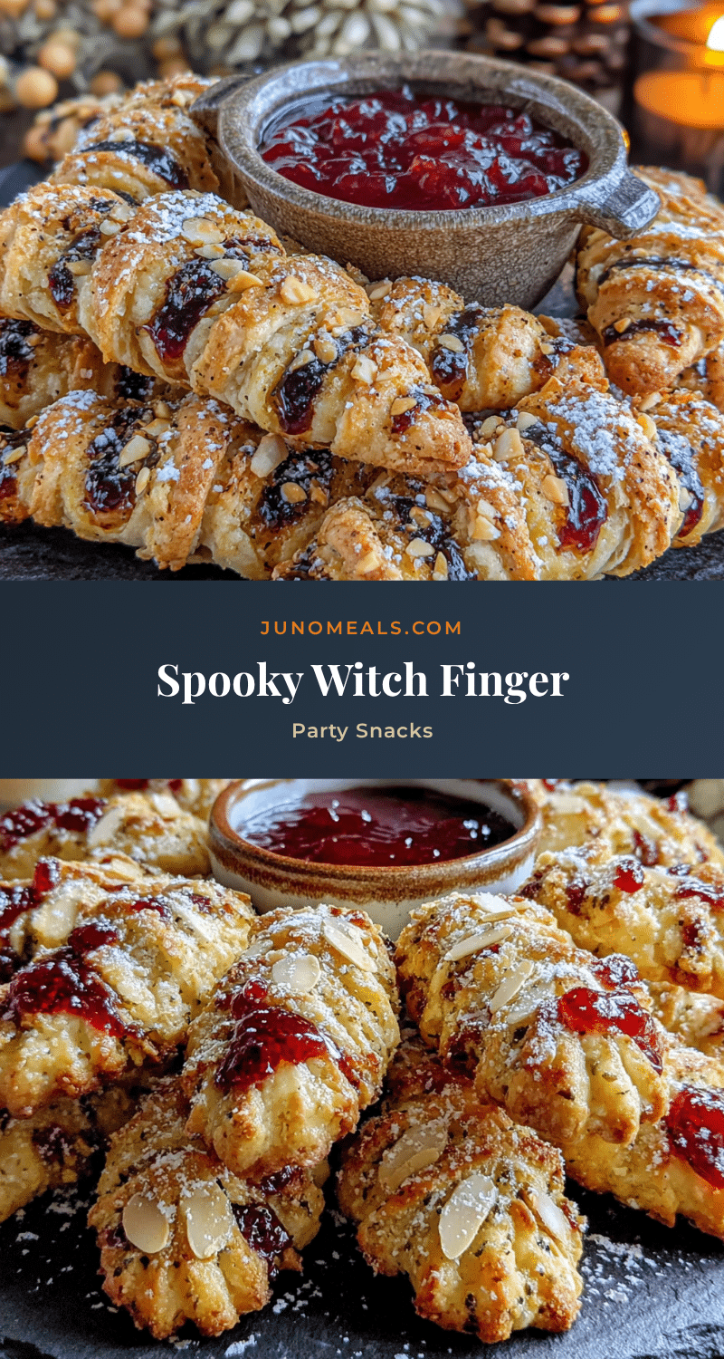 witch finger cookies recipe