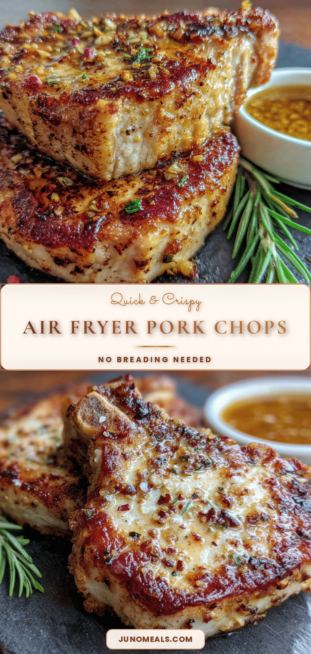 air fryer pork chops no breading recipe