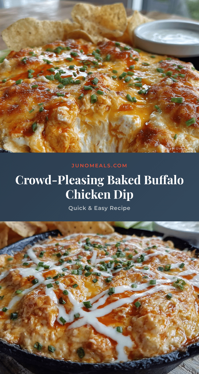 baked buffalo chicken dip recipe
