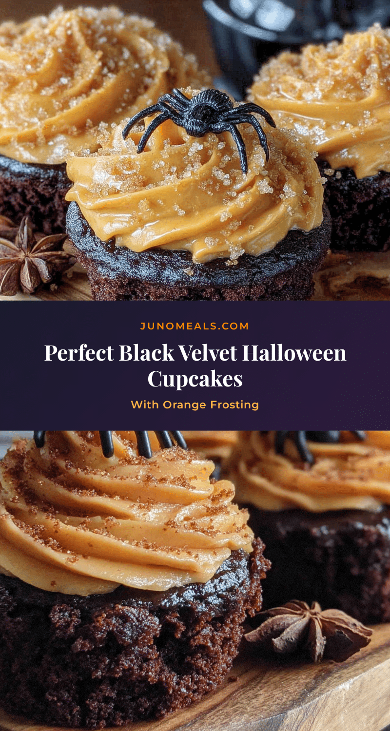black velvet halloween cupcakes recipe