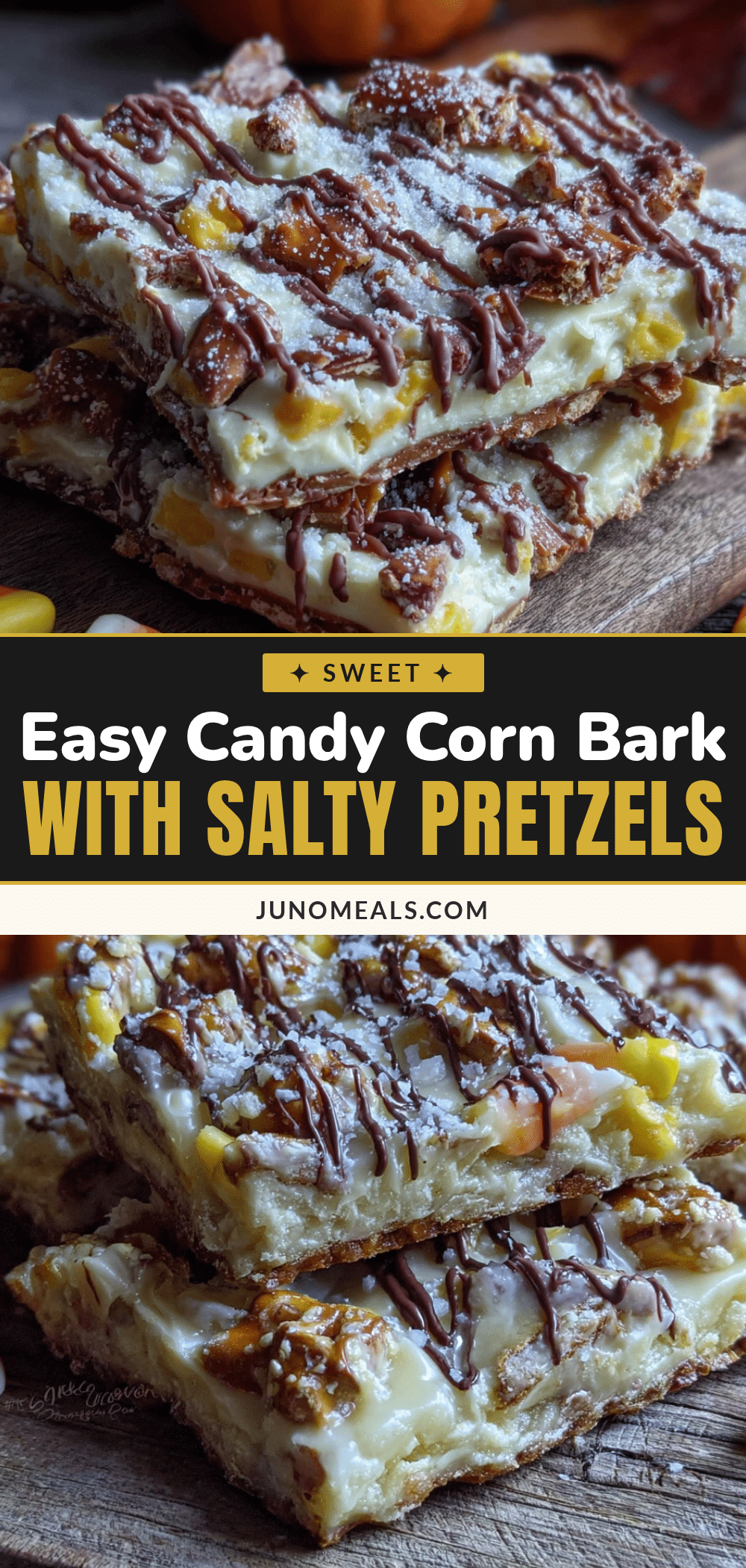 candy corn bark recipe