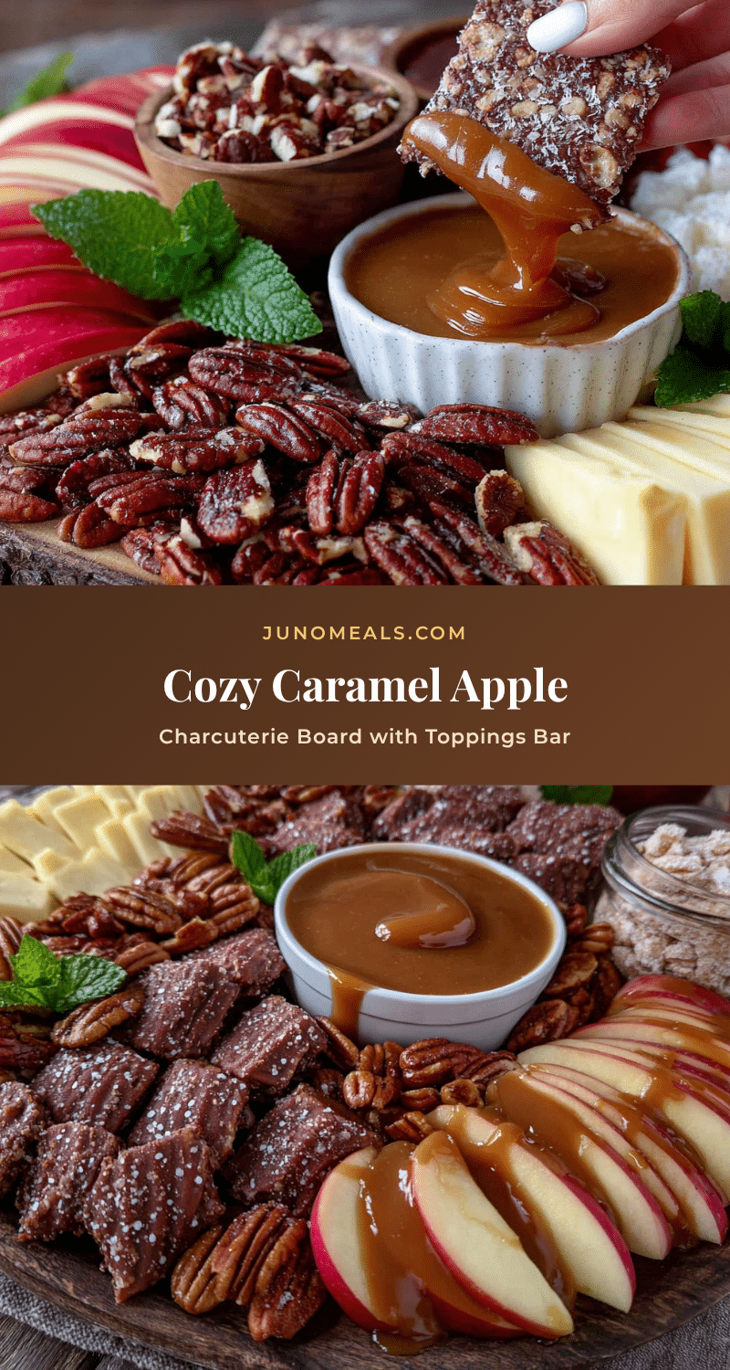caramel apple charcuterie board recipe