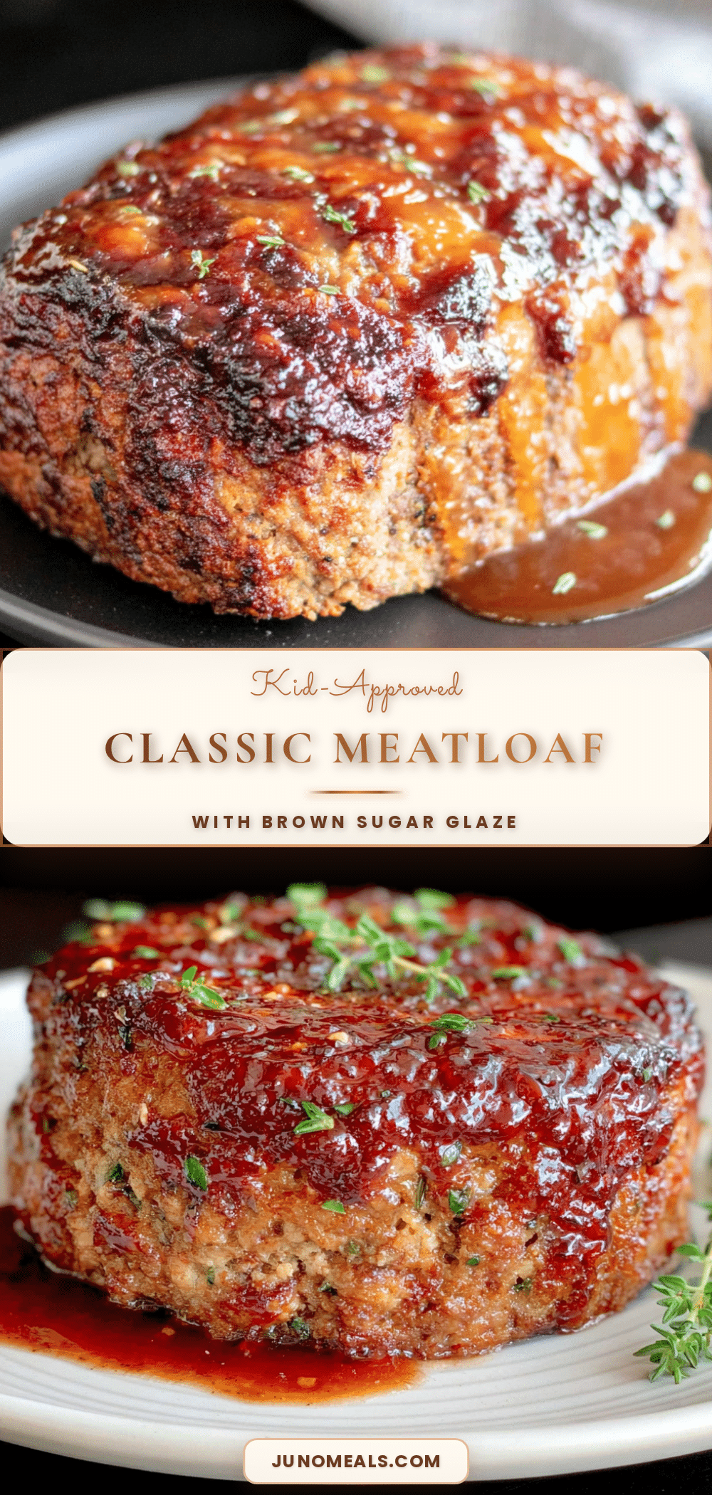 classic meatloaf with brown sugar glaze recipe