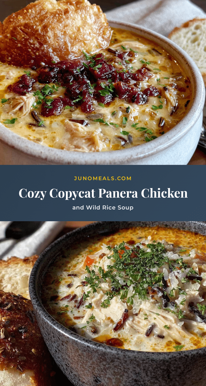 copycat Panera chicken and wild rice soup recipe