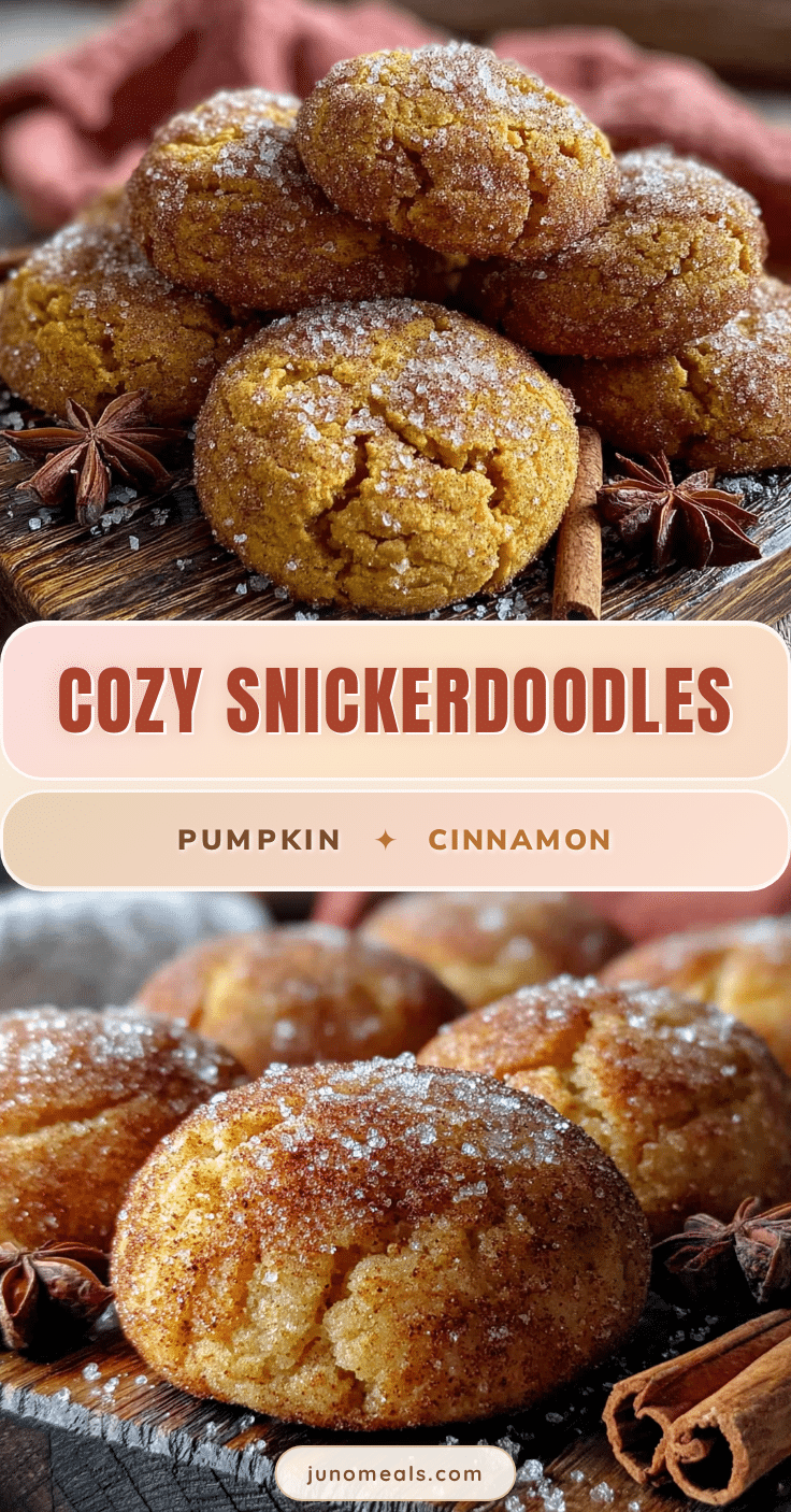 cozy small batch pumpkin snickerdoodles recipe