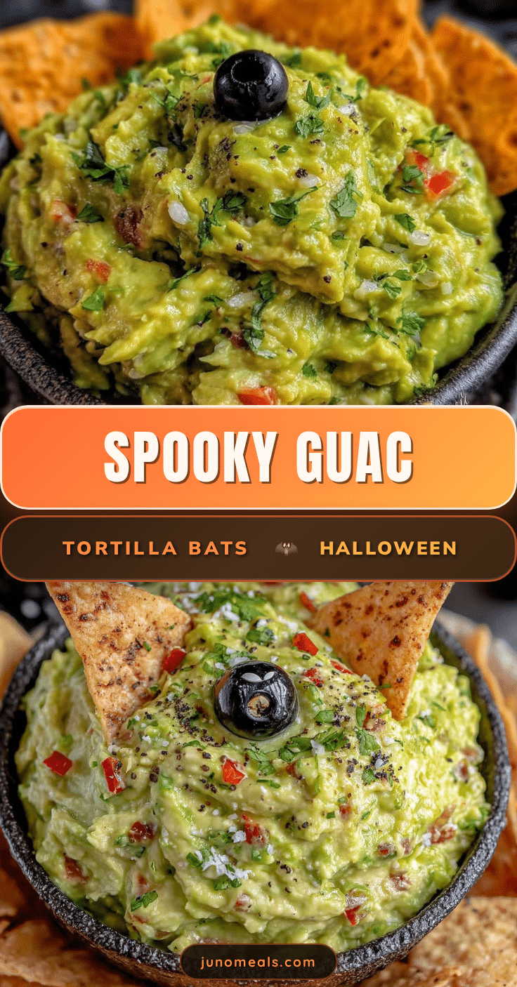 cozy spooky guacamole recipe