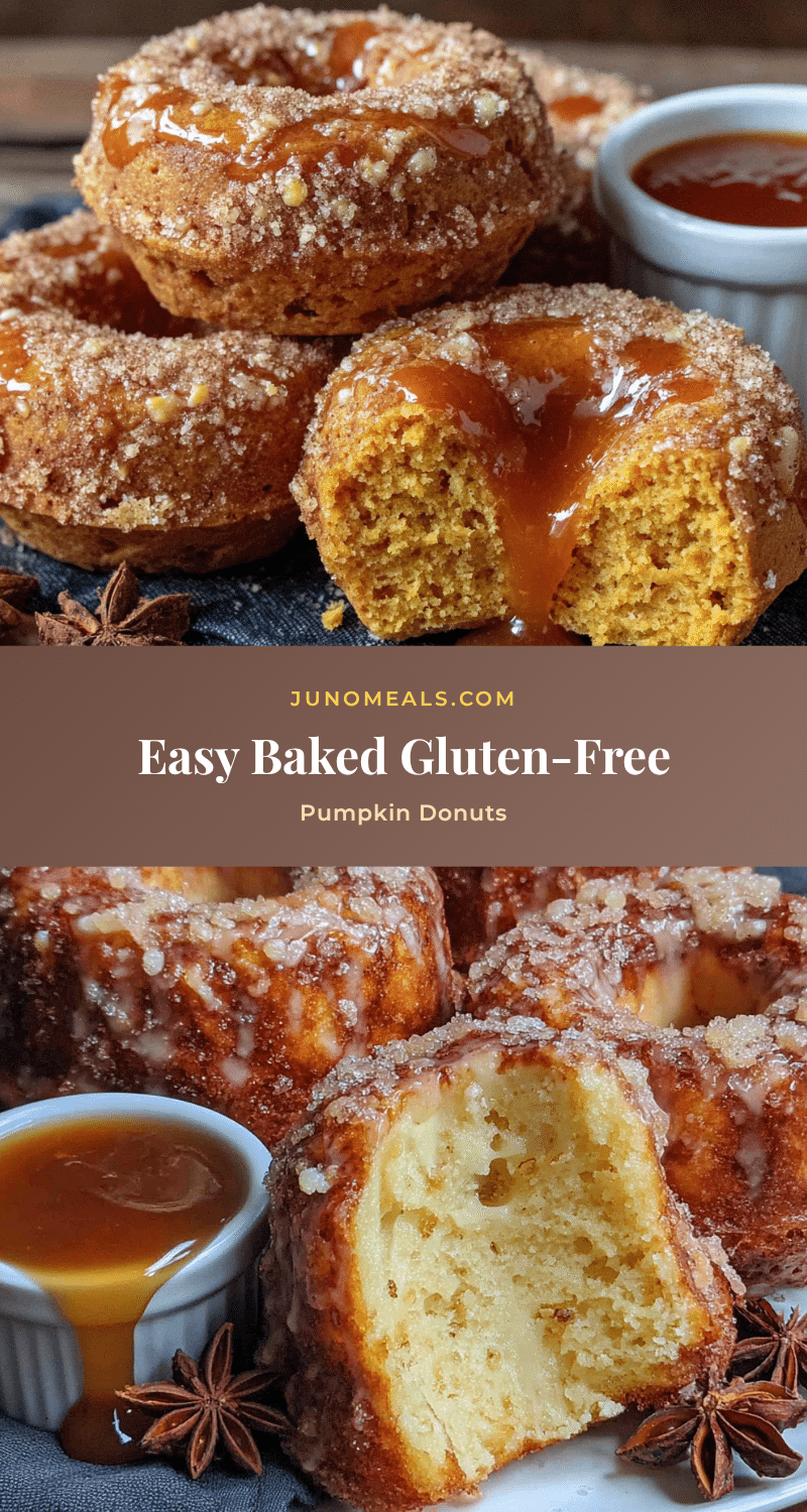 easy baked gluten-free pumpkin donuts recipe
