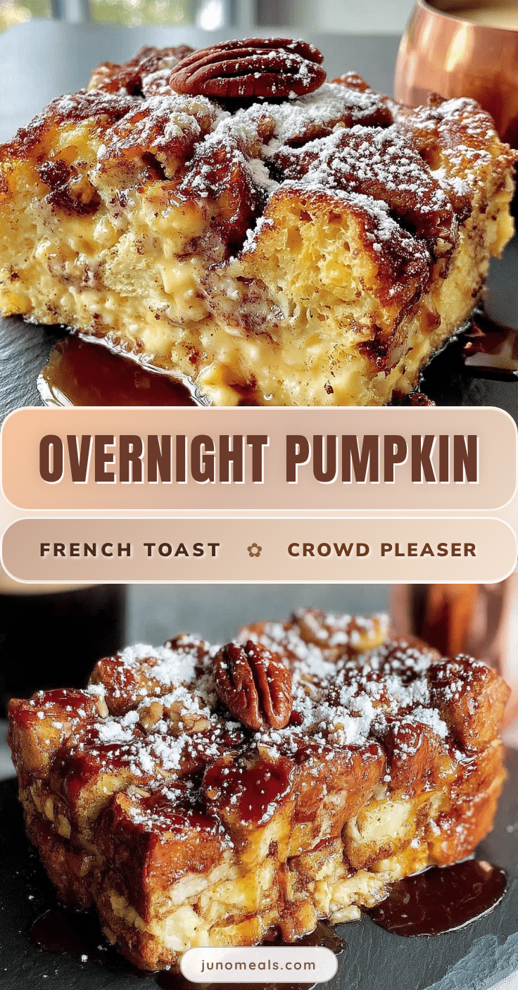 overnight pumpkin french toast casserole recipe