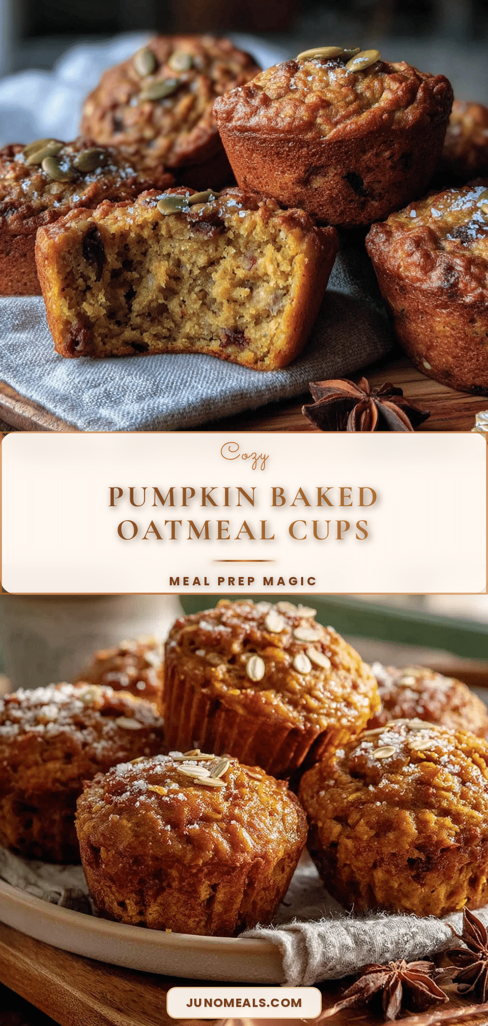 pumpkin baked oatmeal cups recipe