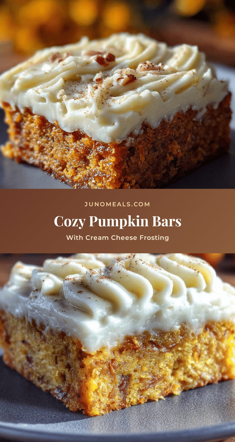 pumpkin bars with cream cheese frosting recipe