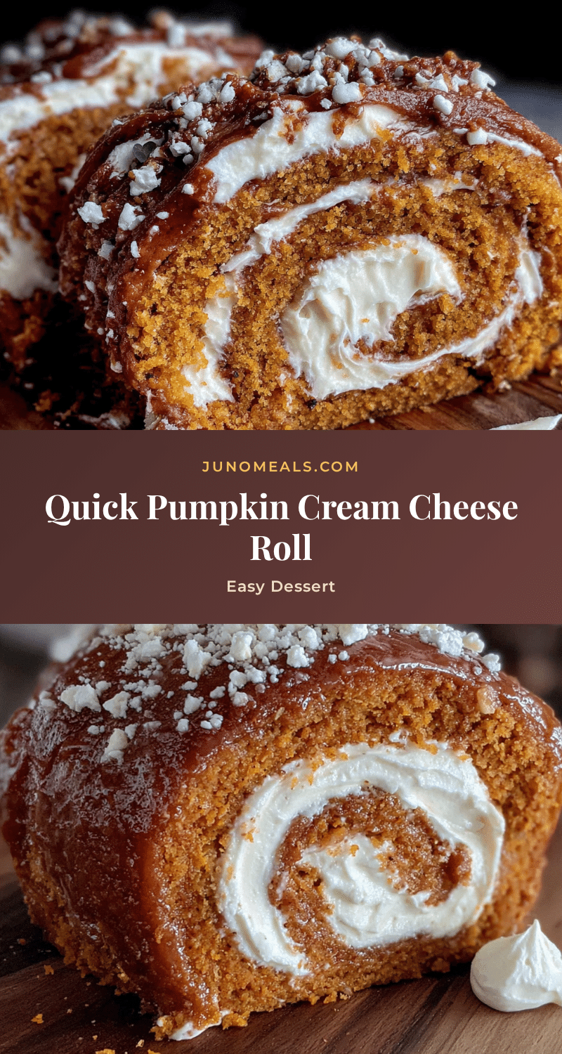 pumpkin cream cheese roll recipe