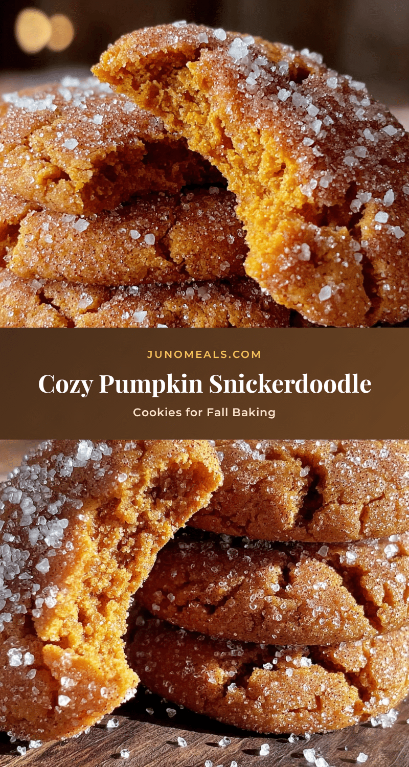 pumpkin snickerdoodle cookies recipe