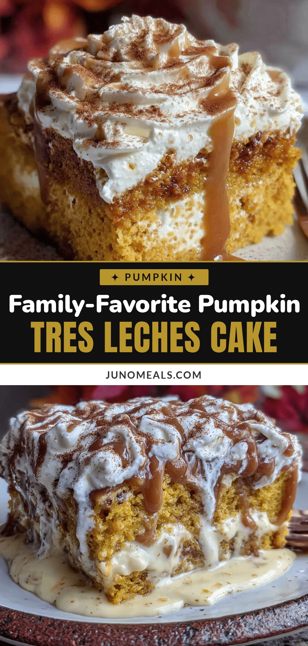 pumpkin tres leches cake recipe