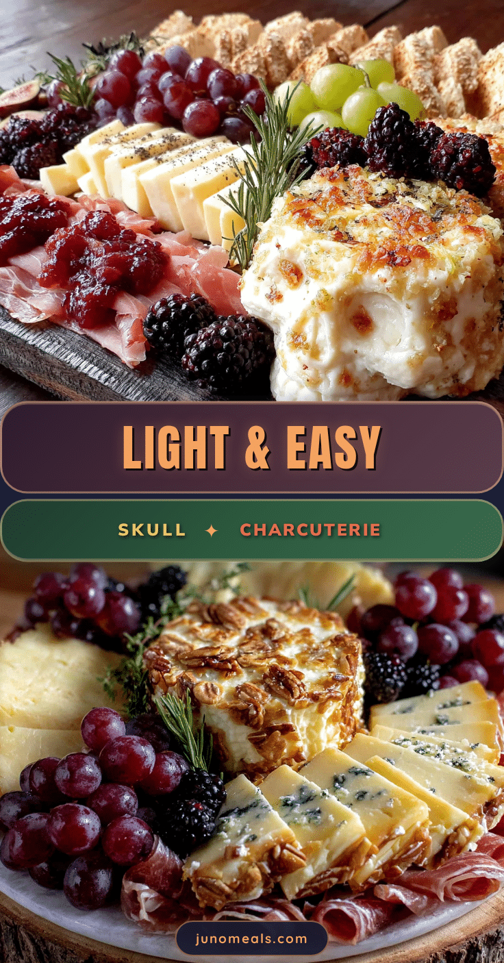 skull charcuterie board recipe