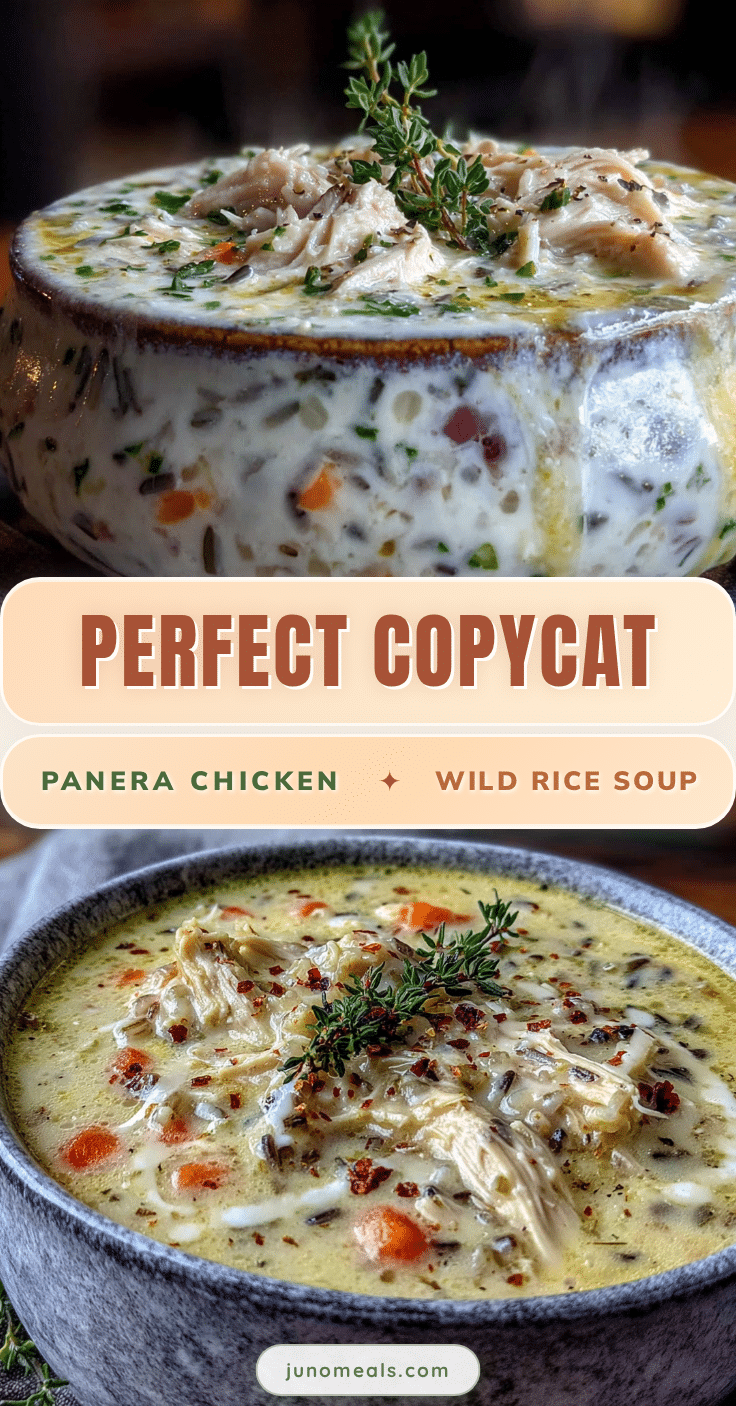 copycat panera chicken wild rice soup recipe