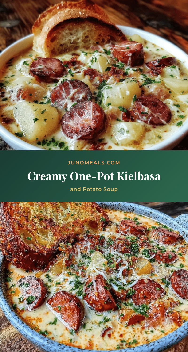 creamy kielbasa potato soup recipe