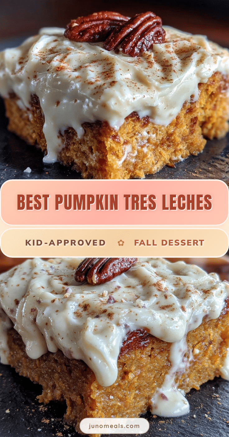 pumpkin tres leches cake recipe