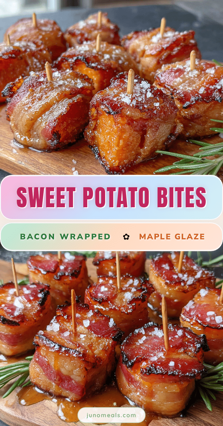 bacon-wrapped sweet potato bites recipe