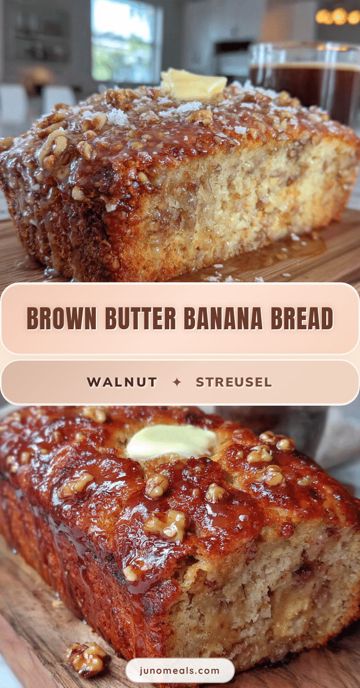brown butter banana bread recipe