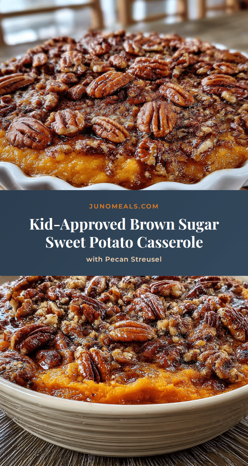 brown sugar sweet potato casserole recipe