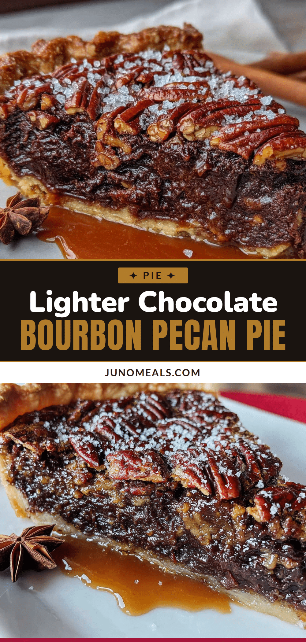 chocolate bourbon pecan pie recipe