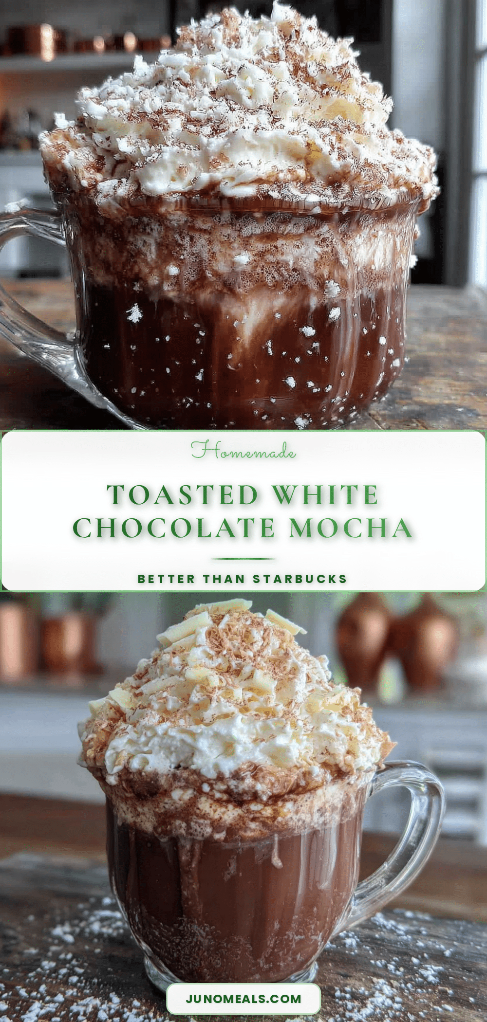 homemade toasted white chocolate mocha recipe