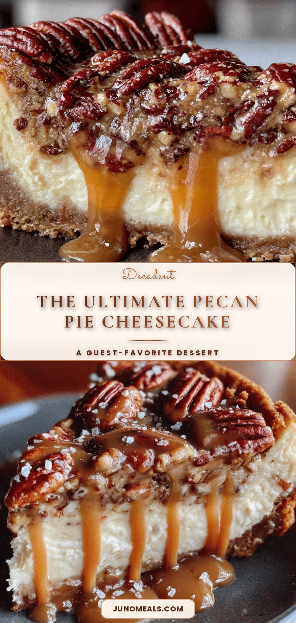 pecan pie cheesecake recipe