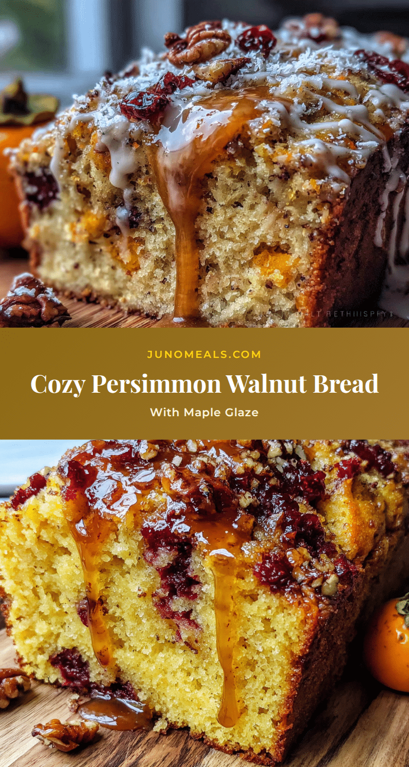 persimmon walnut bread recipe
